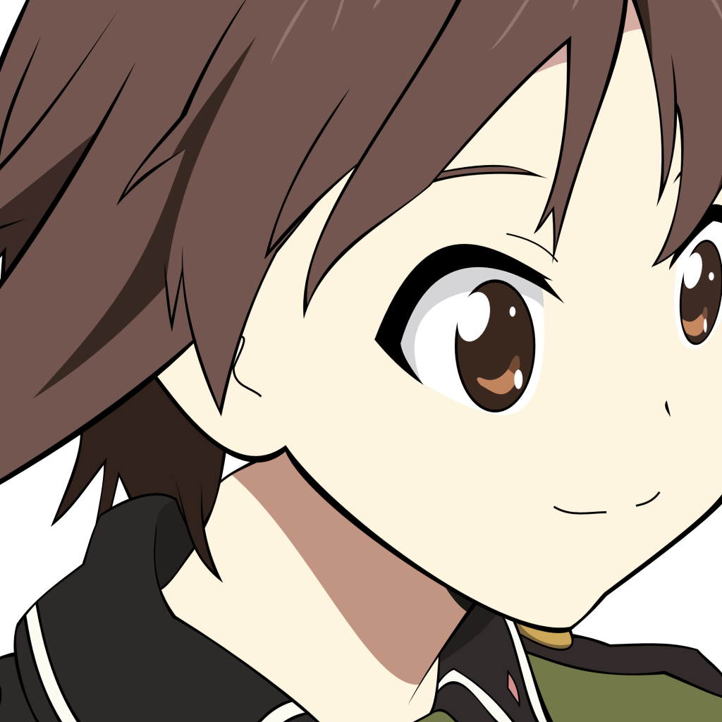 Девочка из аниме Звуки небес