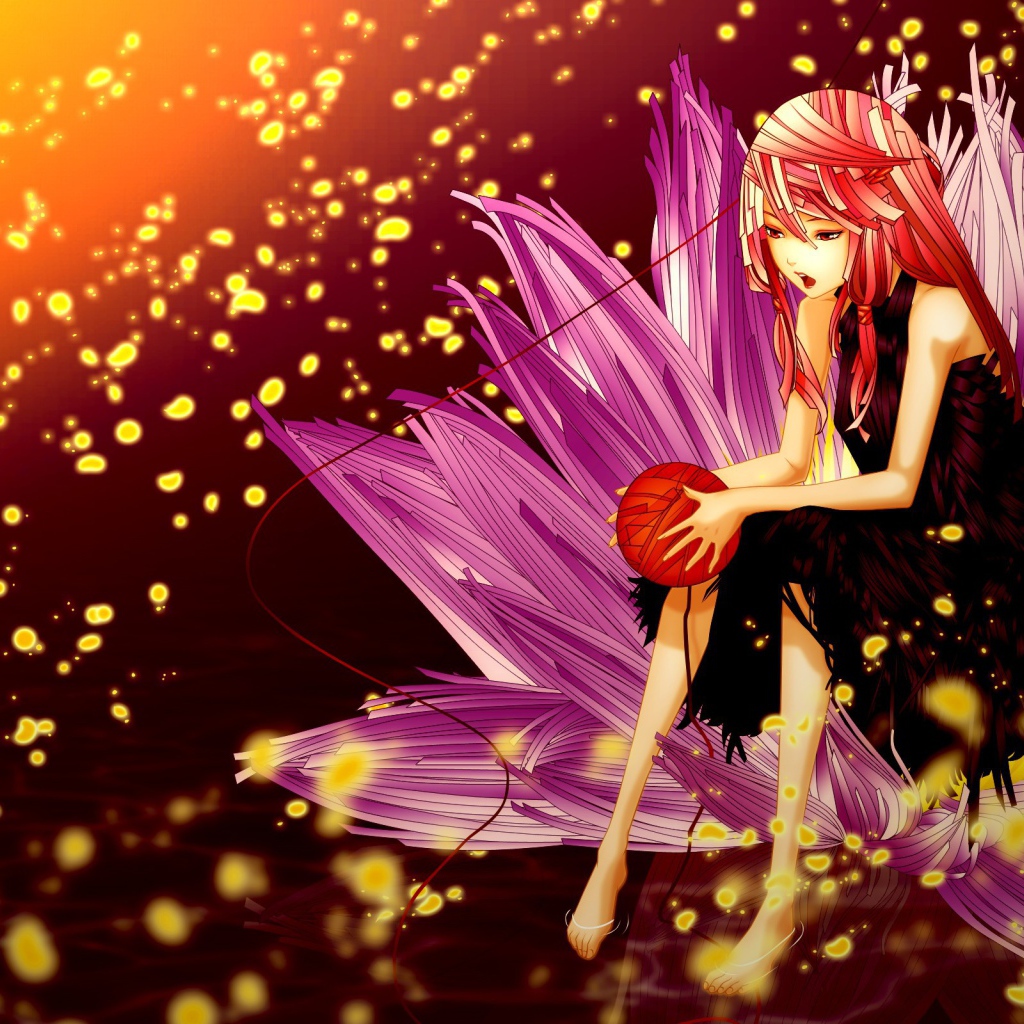 Девушка в цветке, аниме Корона грешника