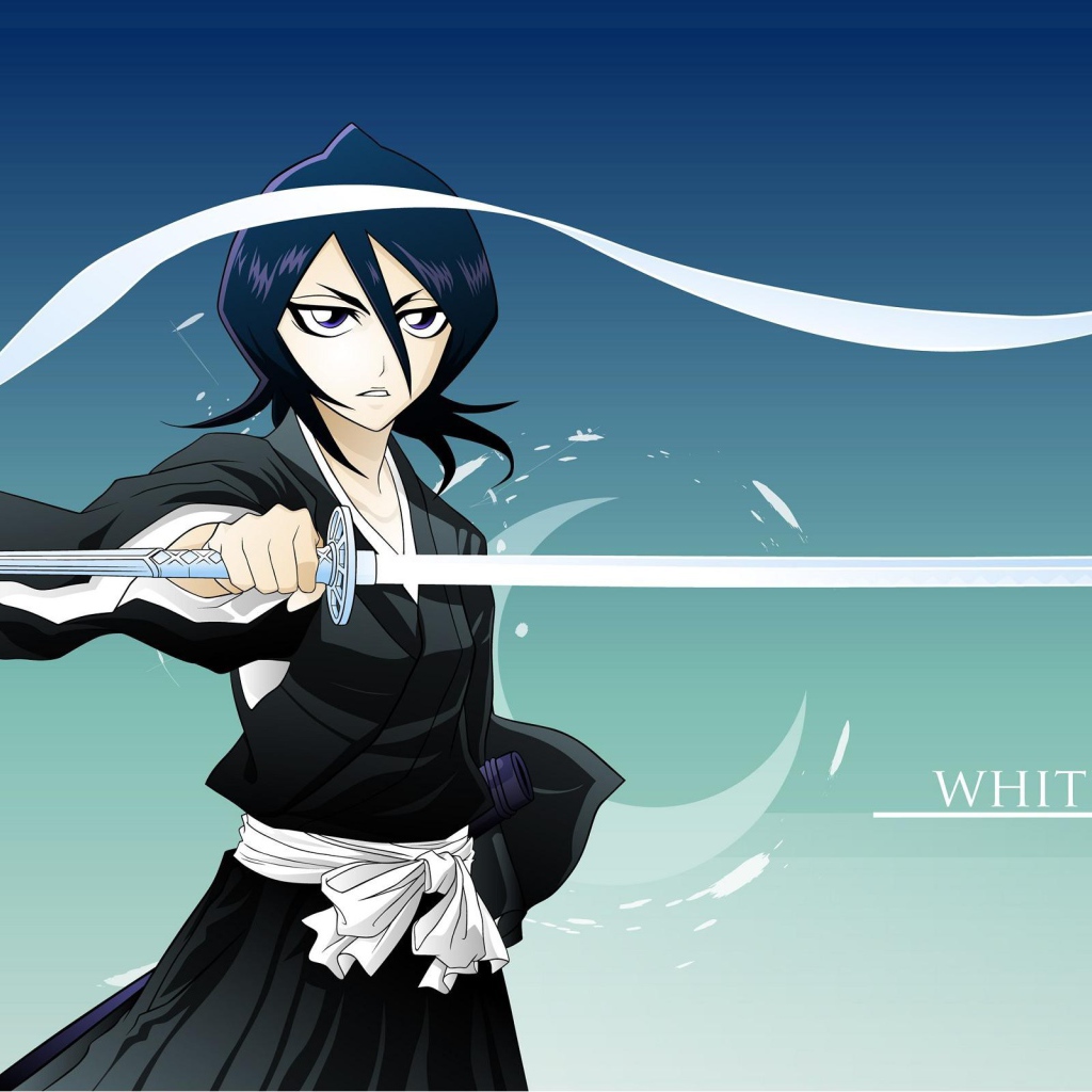 Девушка с катаной, аниме Белая луна