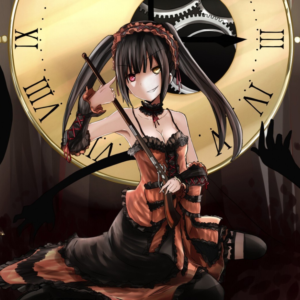 Девушка с оружием, аниме Date A Live