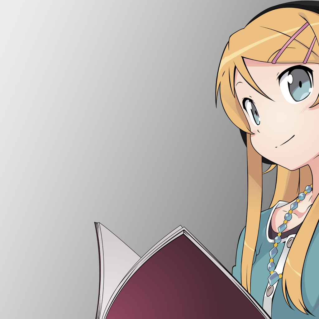 Девушка в наушниках из аниме OreImo