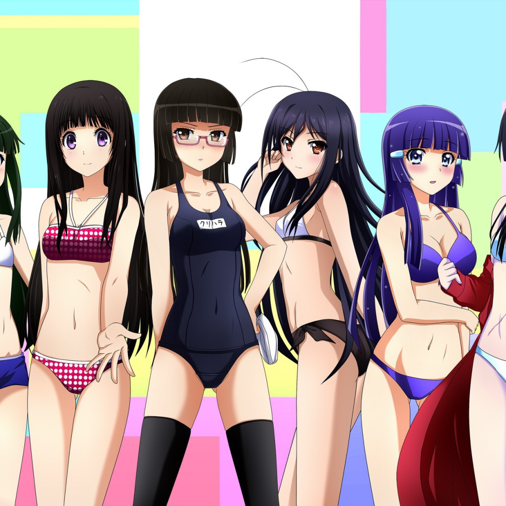 Девушки персонажи аниме Сумеречная дева и амнезия