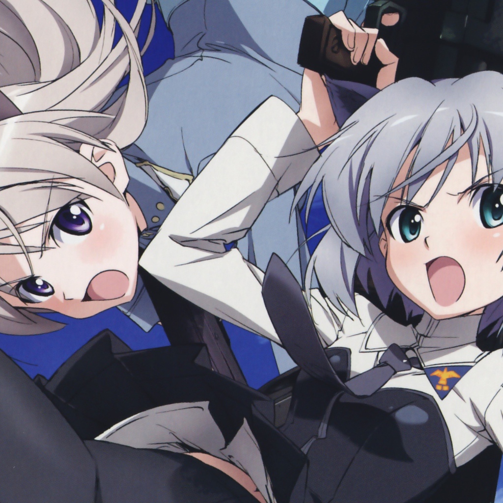 Девушки из аниме Штурмовые ведьмы