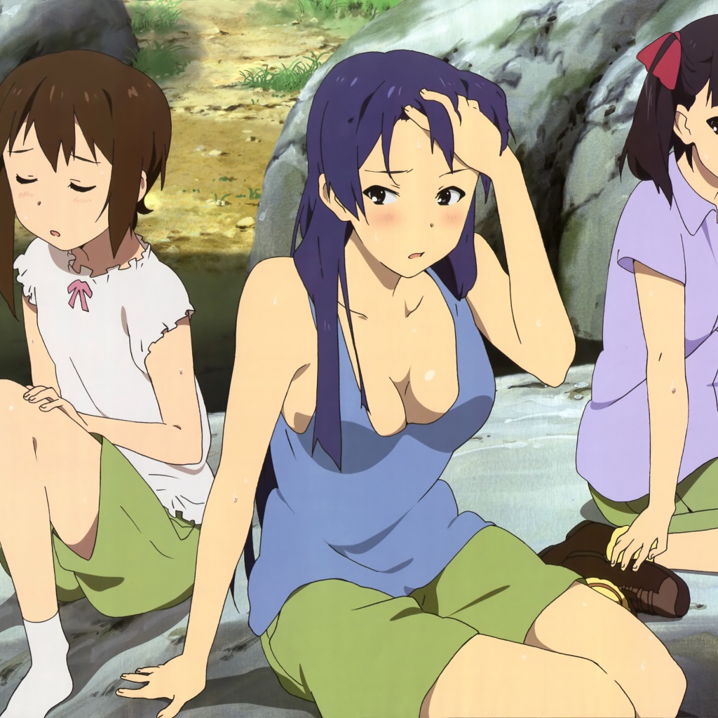 Девушки в аниме Звуки небес