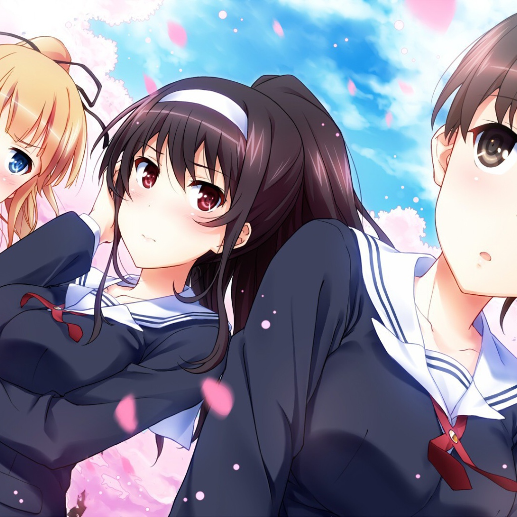 Девочки школьницы из аниме Как создать скучную героиню