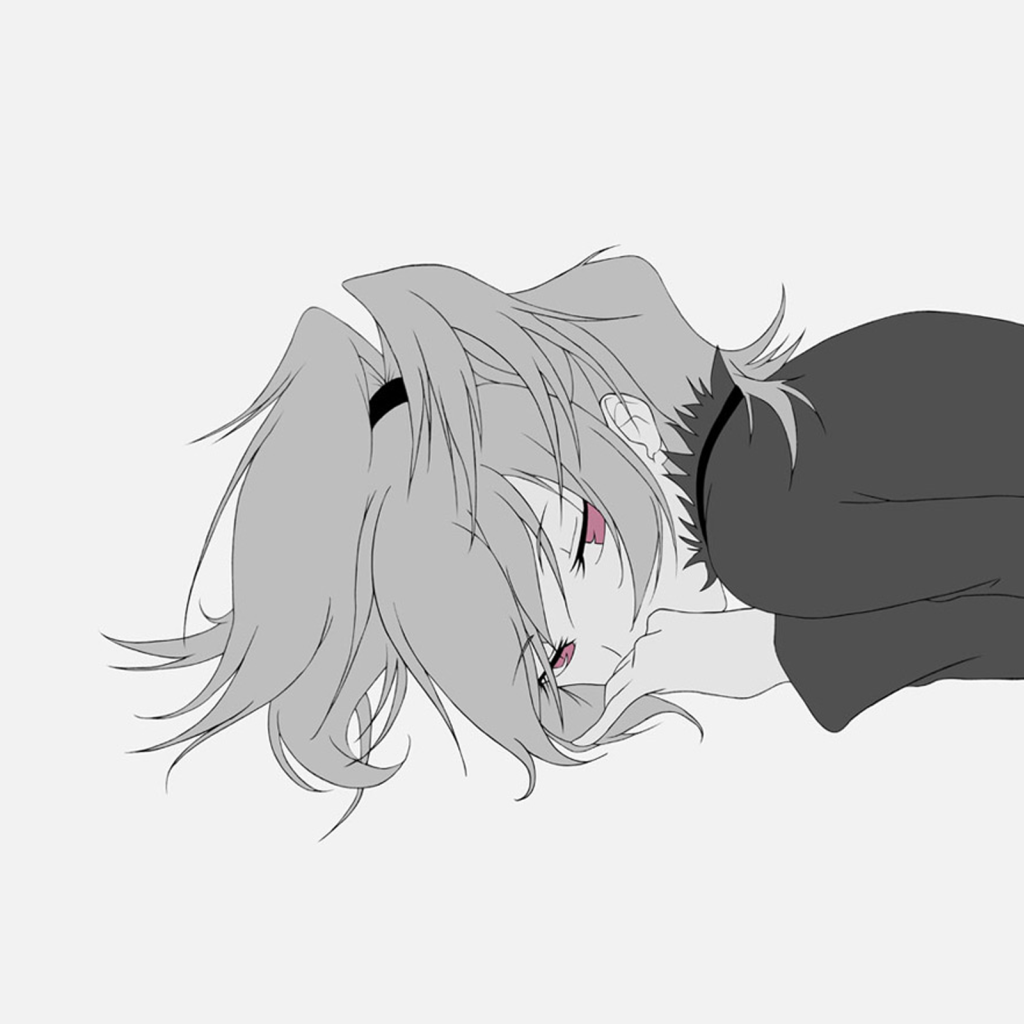 Серая девушка аниме Дюрарара!!