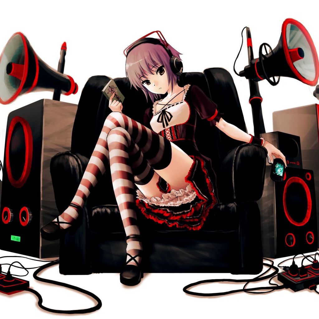 Харухи Судзумия из аниме любит музыку