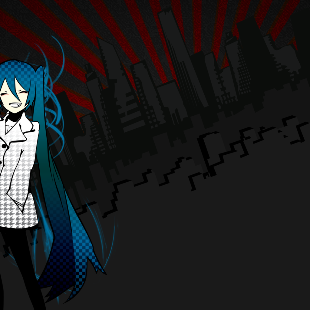 Синеволосая Хатсунэ Мику, аниме