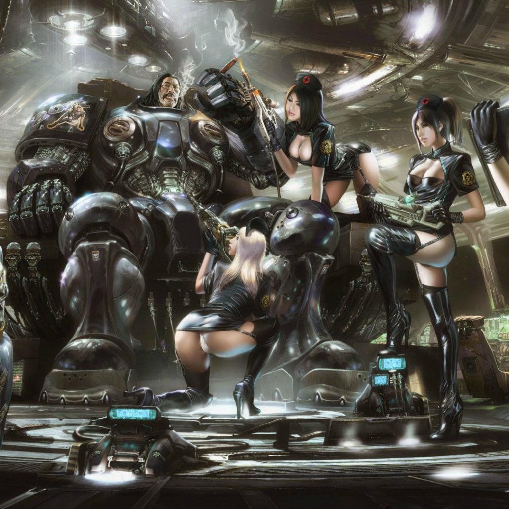 Опасные няшки и Дэнни Трехо