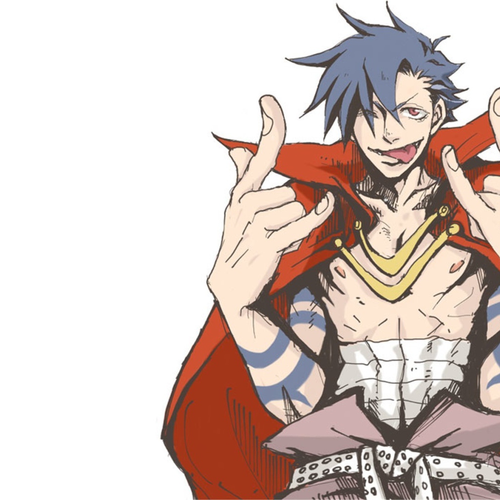 Герой аниме Гуррен-Лаганн