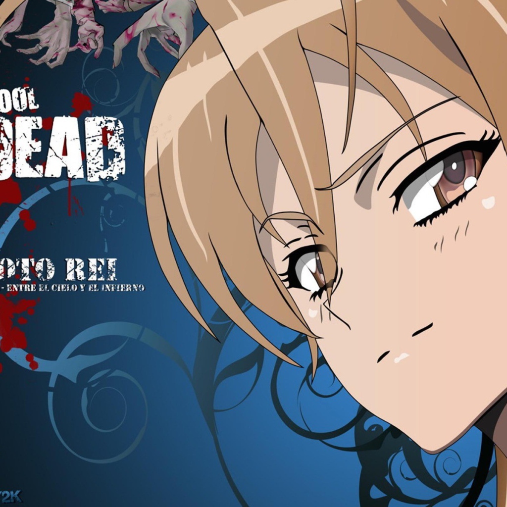 Японское аниме Школа мертвецов