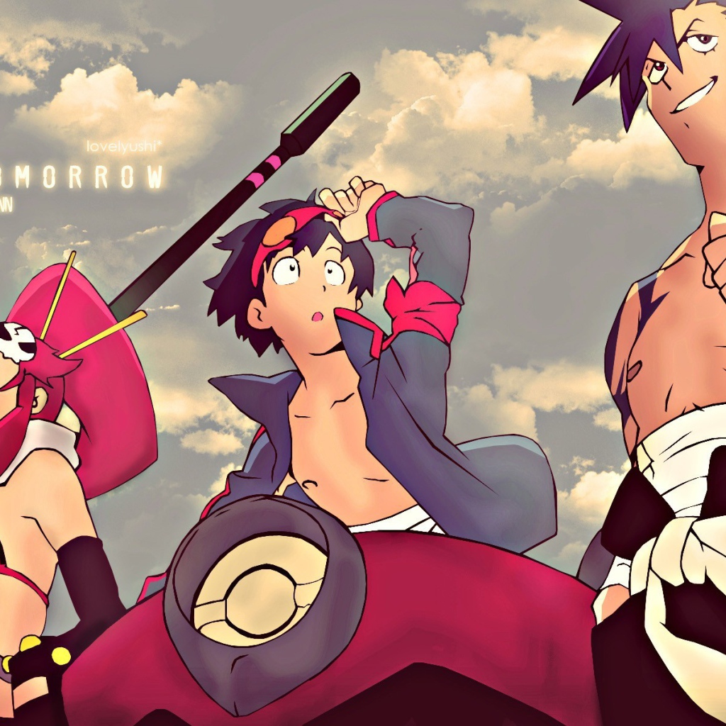 Японское аниме Гуррен-Лаганн