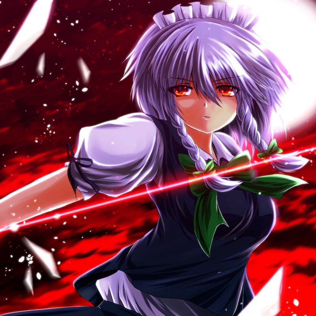 Японское аниме Touhou Project