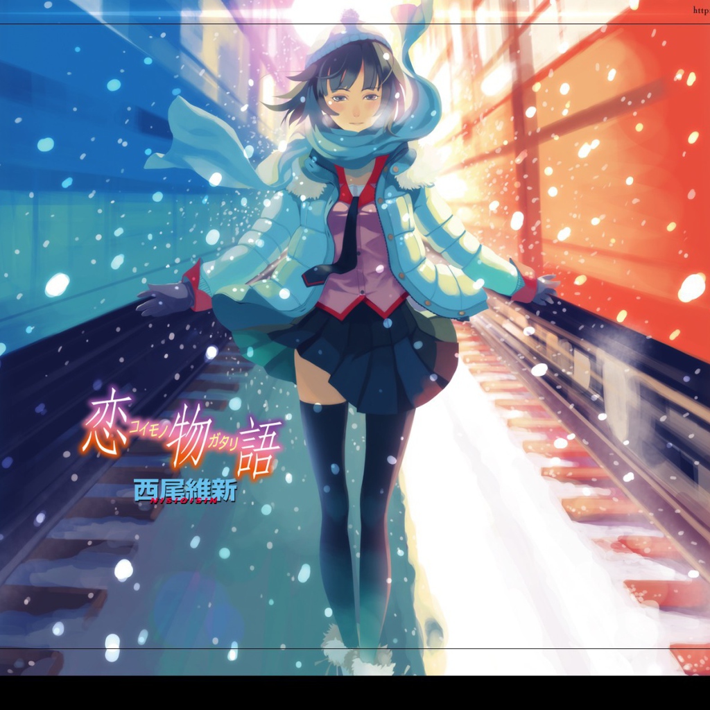 Японский сериал аниме Monogatari Series