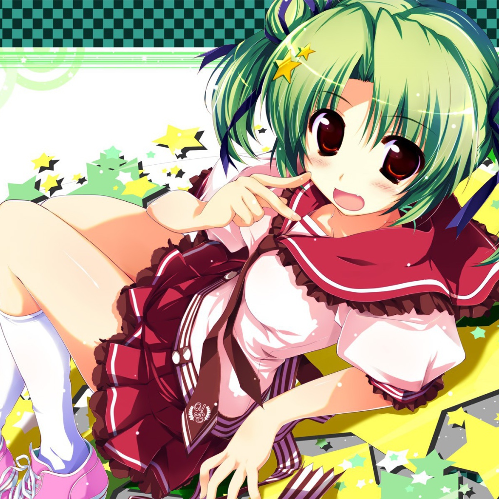 Кайори из аниме Мост в звездное небо