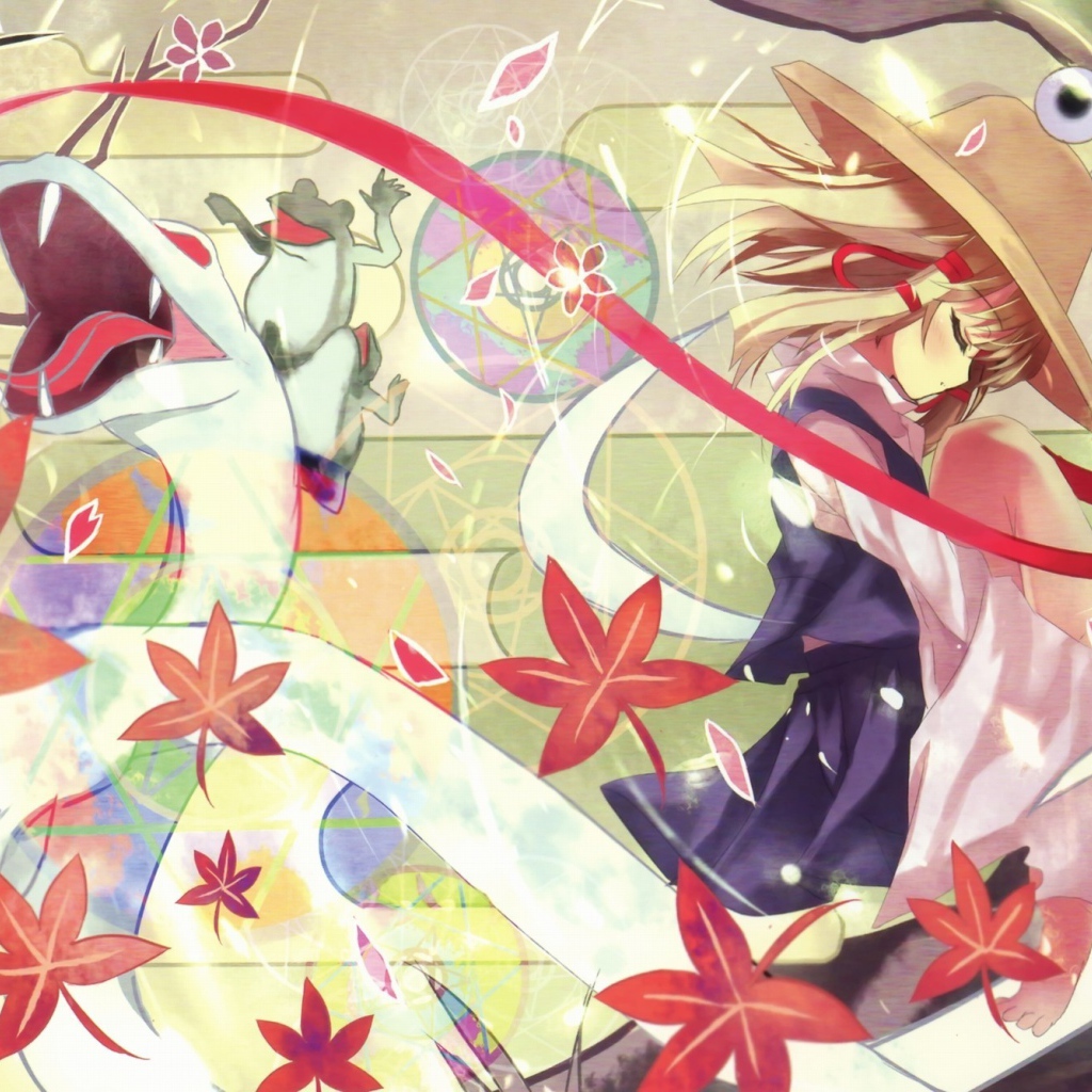 Владыка природы, богиня Сувако Мория в аниме