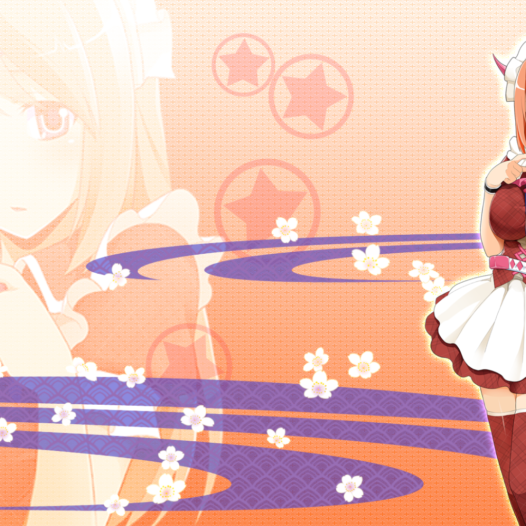 Милая девушка в аниме Onigirl