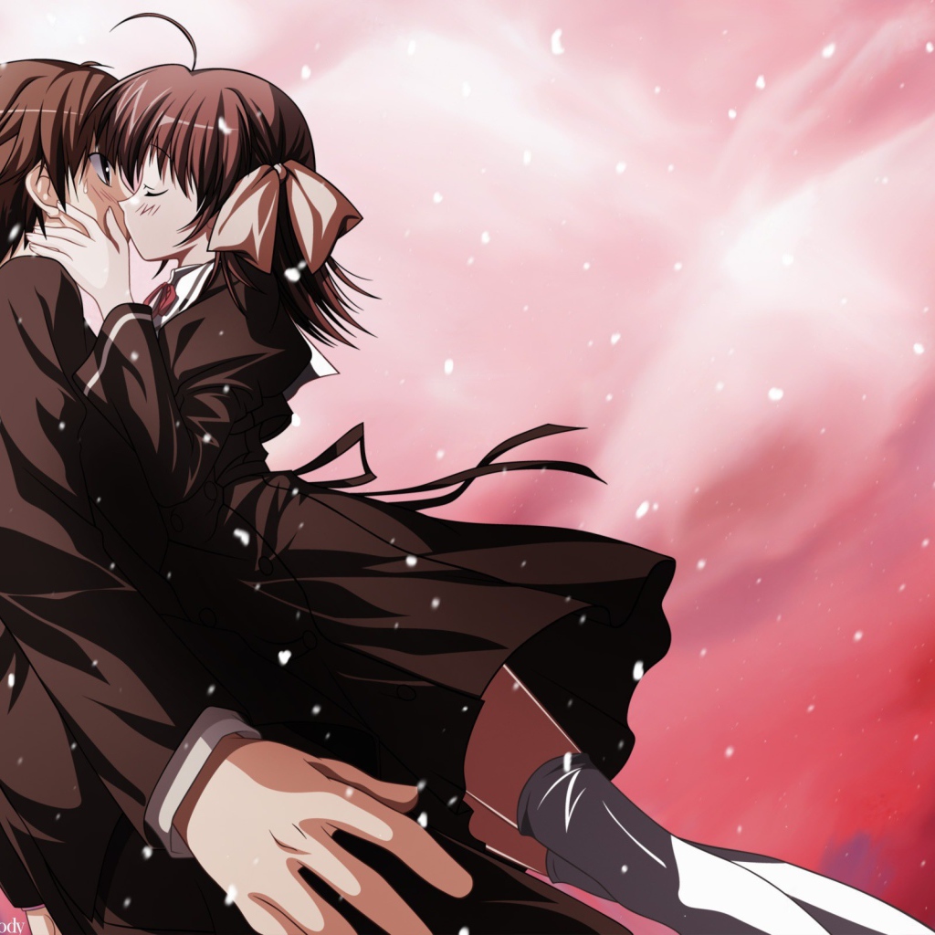 Влюбленные в аниме Эф - история воспоминаний