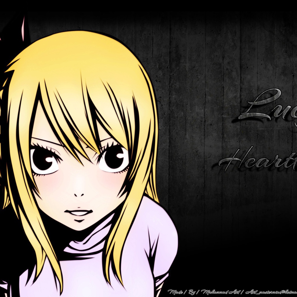 Люси из аниме Сказка о хвосте феи