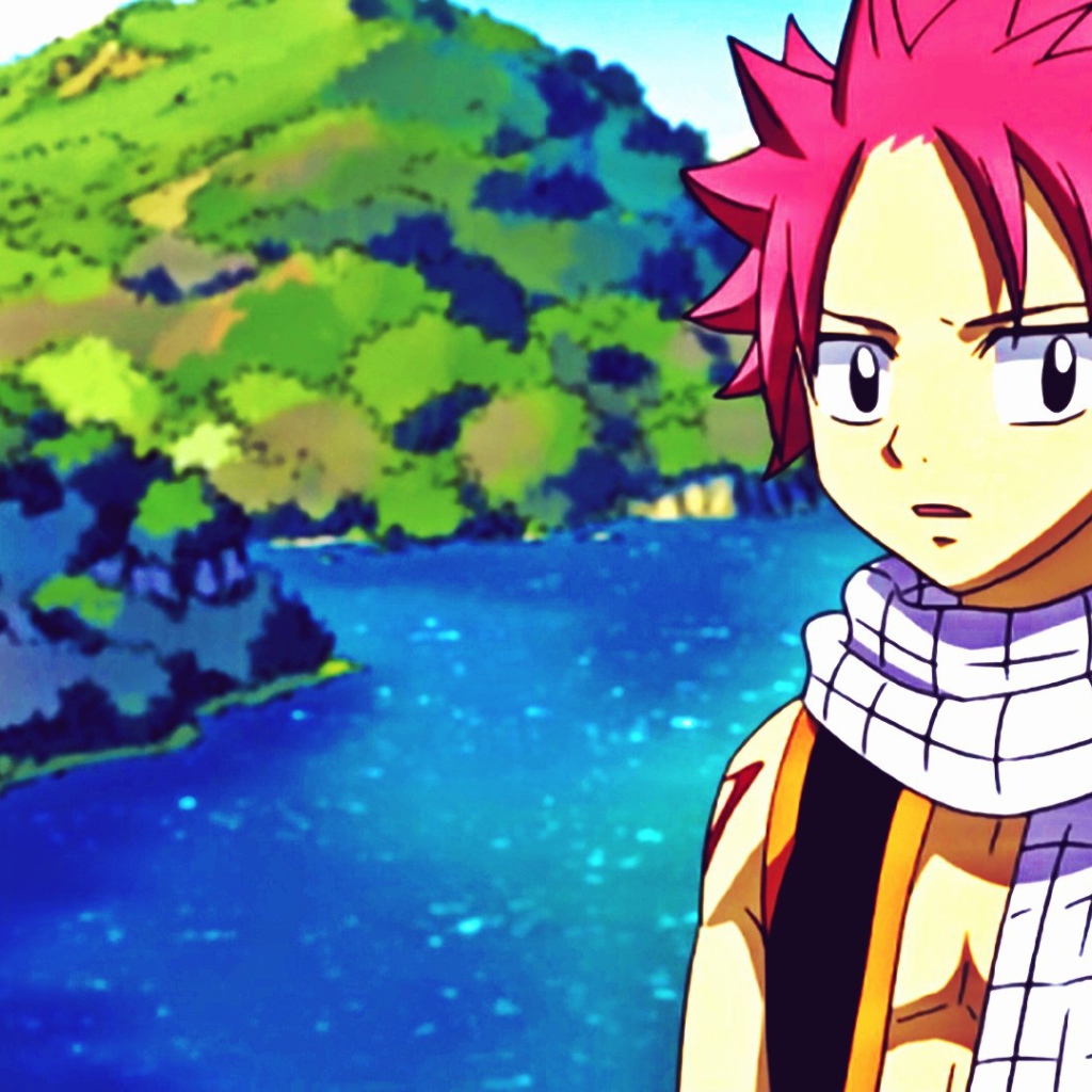 Парень аниме Dragneel Natsu