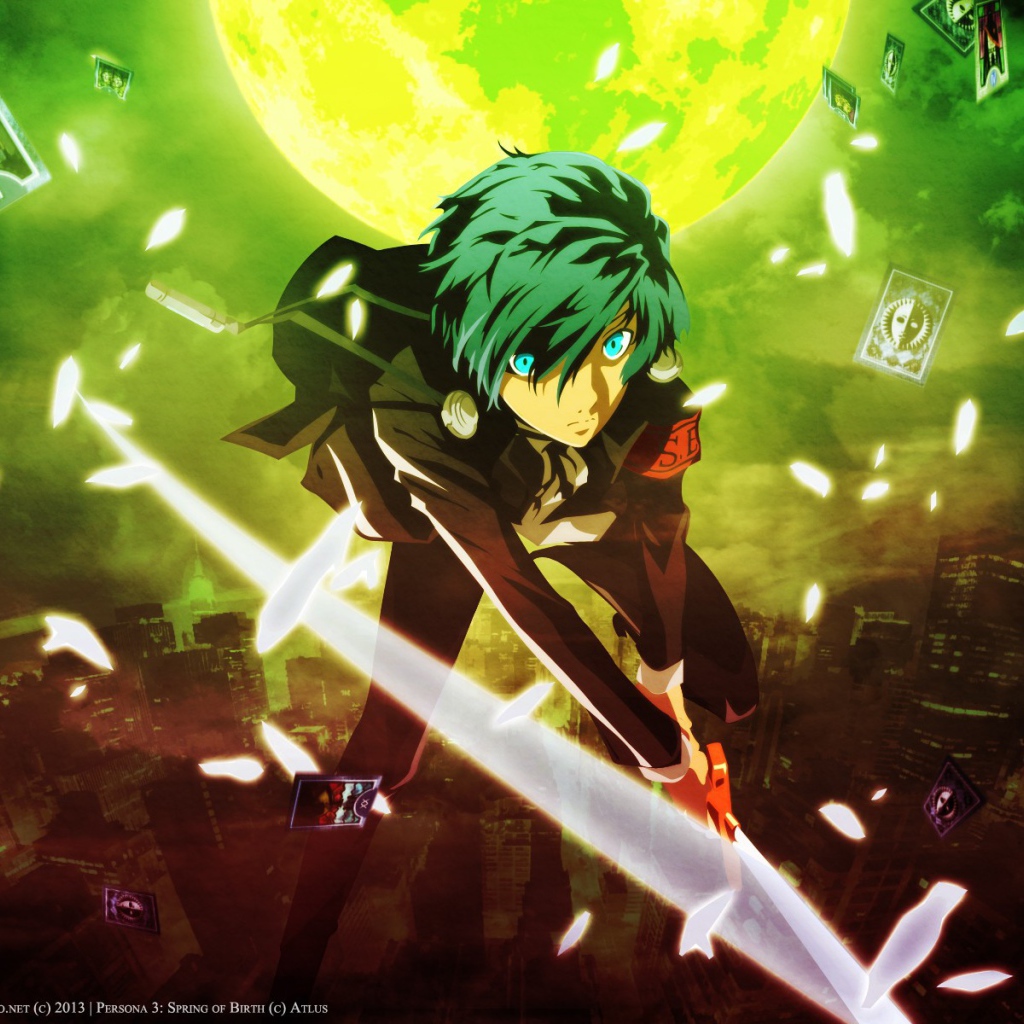 Парень из аниме Persona 3