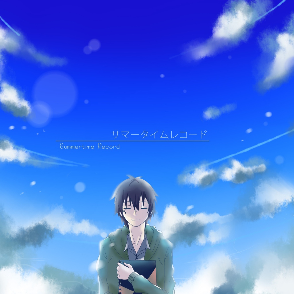 Парень на фоне неба, Kagerou Project аниме