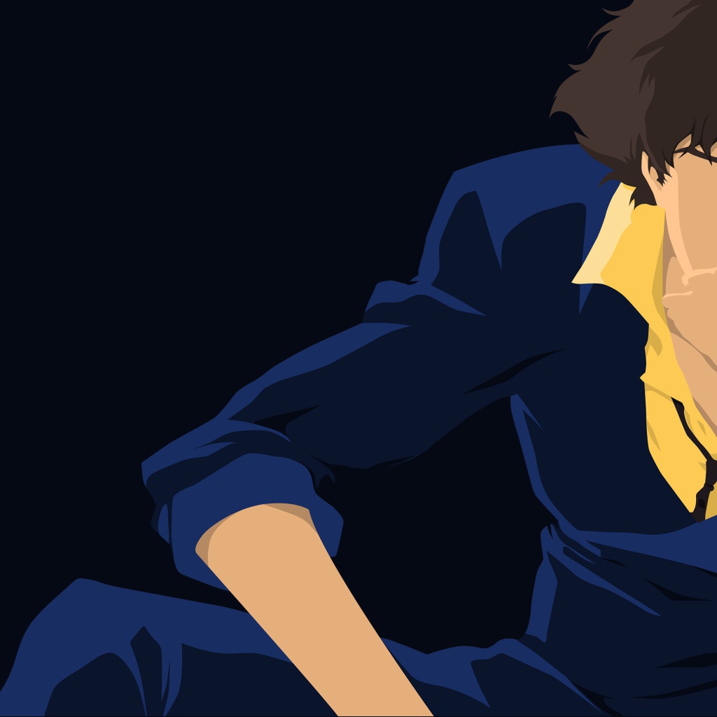 Парень курит, аниме Ковбой Бибоп