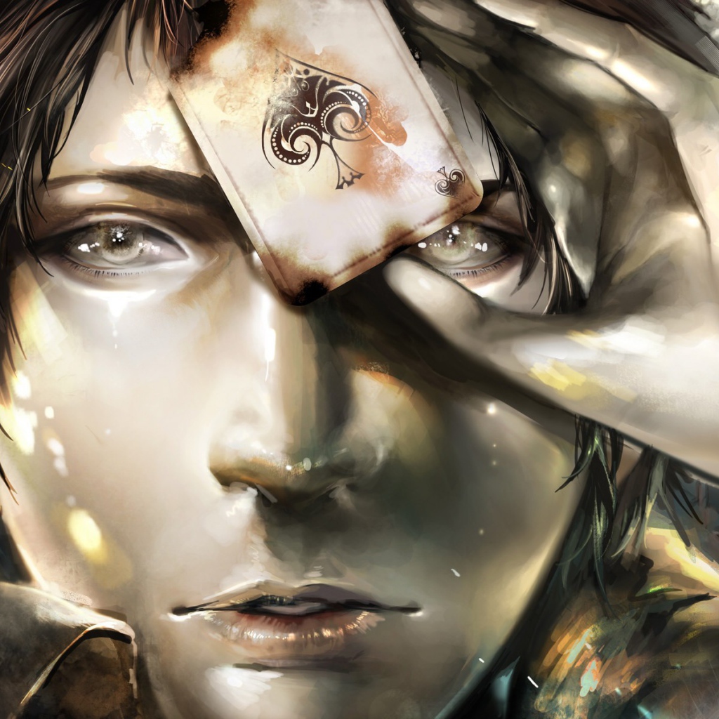 Парень с картой в аниме Вторжение гигантов