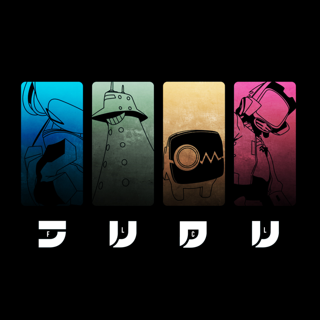 Манга аниме 49 дней, черный фон