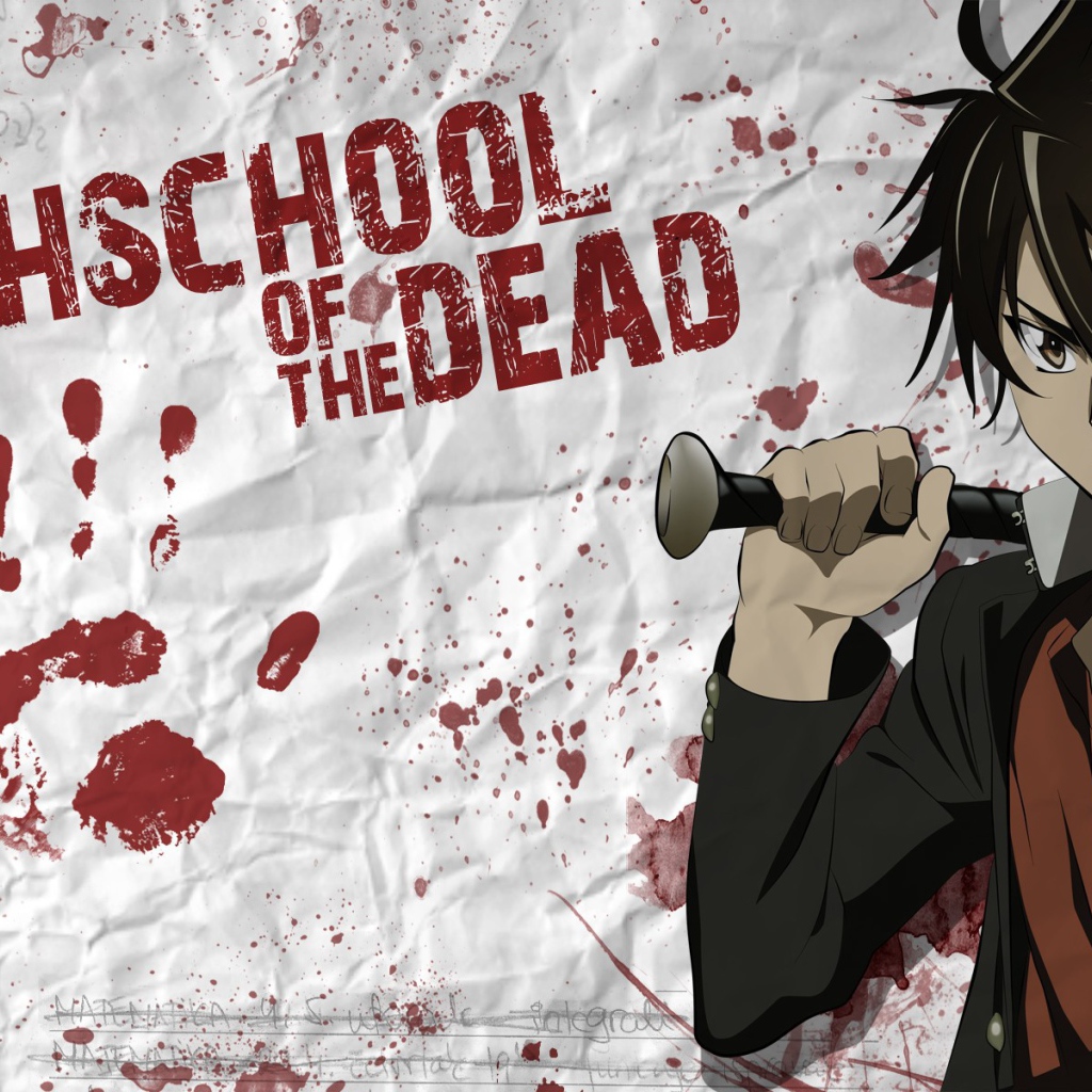Манга аниме Школа мертвецов