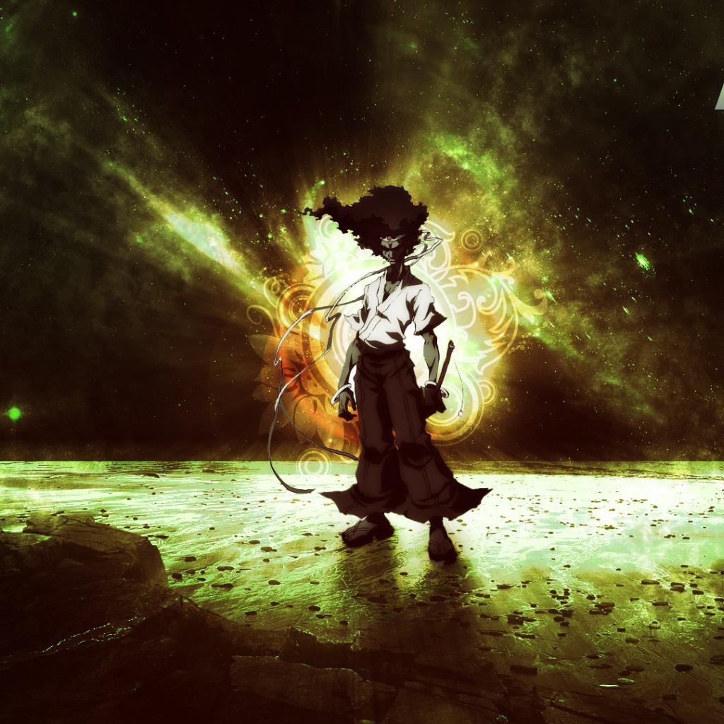 Манга аниме Афросамурай