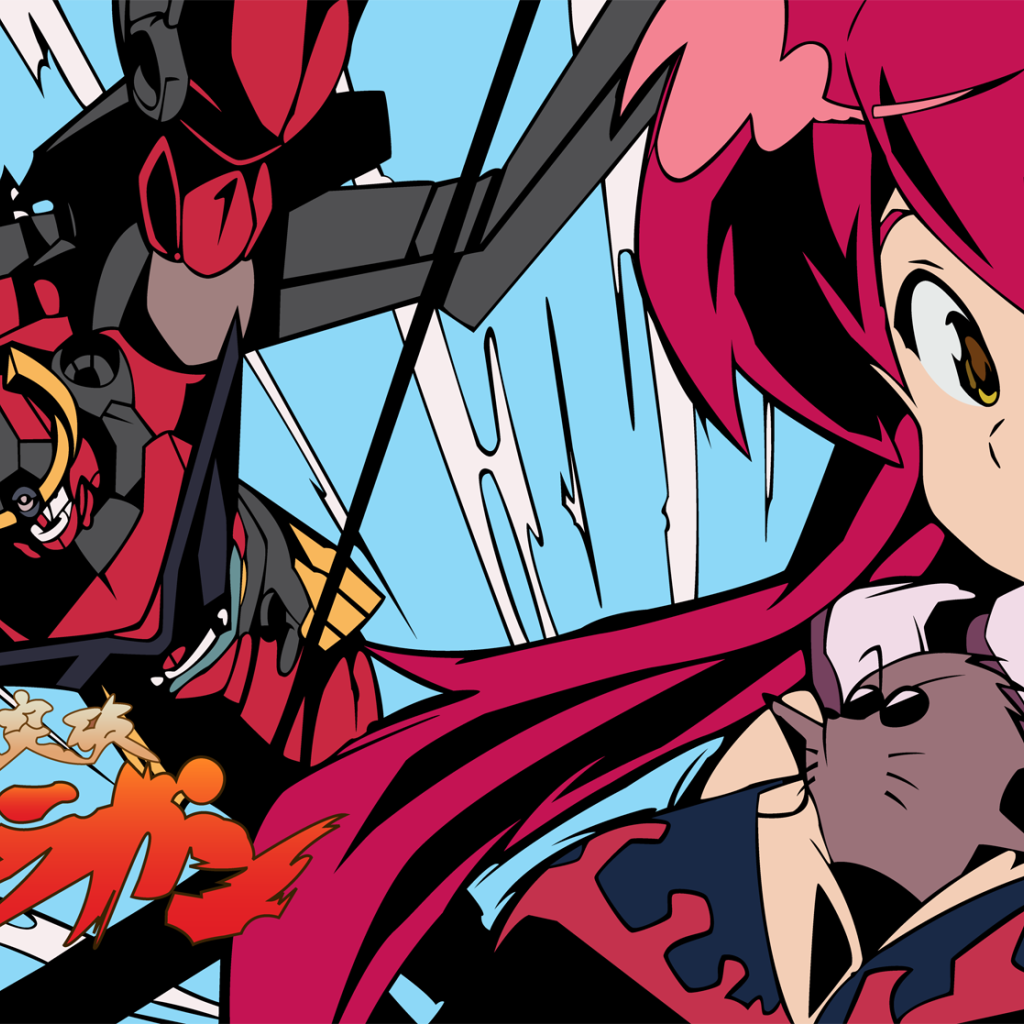 Манга аниме Тэнгэн Топпа Гуррен-Лаганн