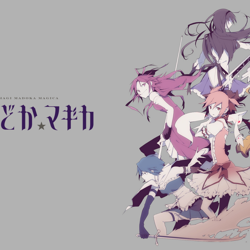 Манга аниме Девочка-волшебница Мадока