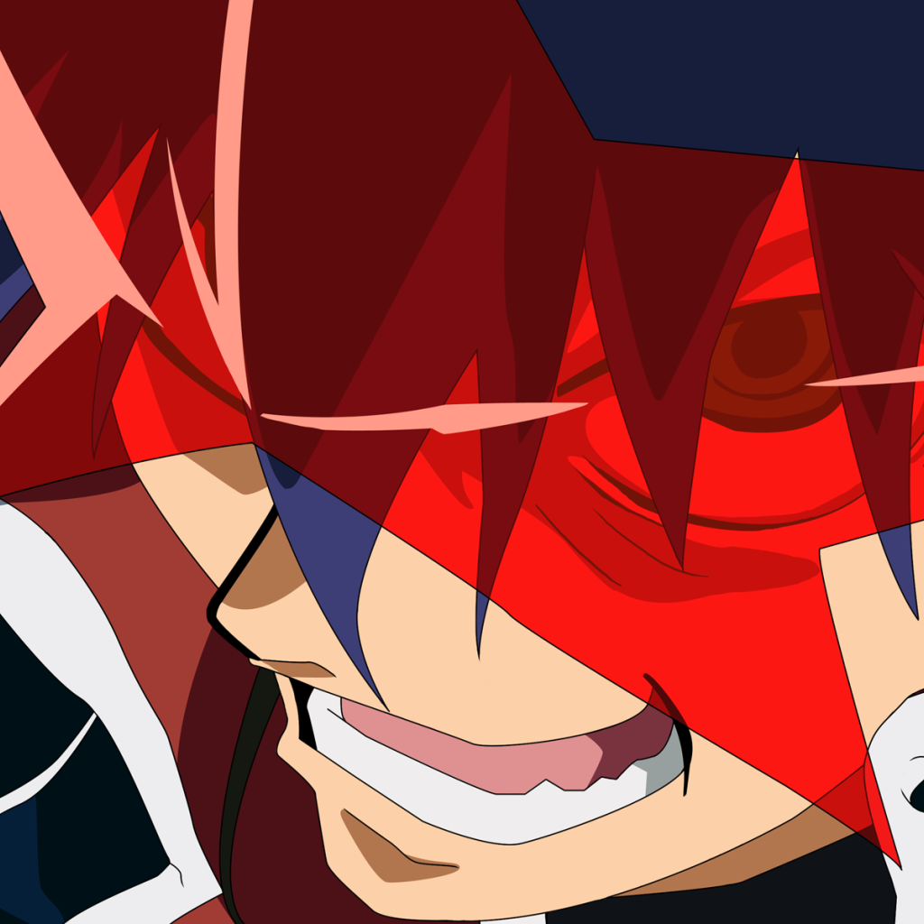 Герой в маске, аниме Тэнгэн Топпа Гуррен-Лаганн