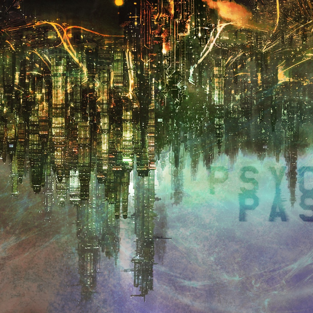 Мегаполис в аниме Psycho-Pass