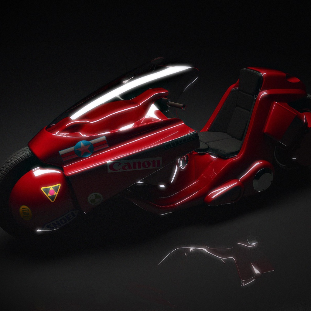 Мотоцикл Акиры, аниме