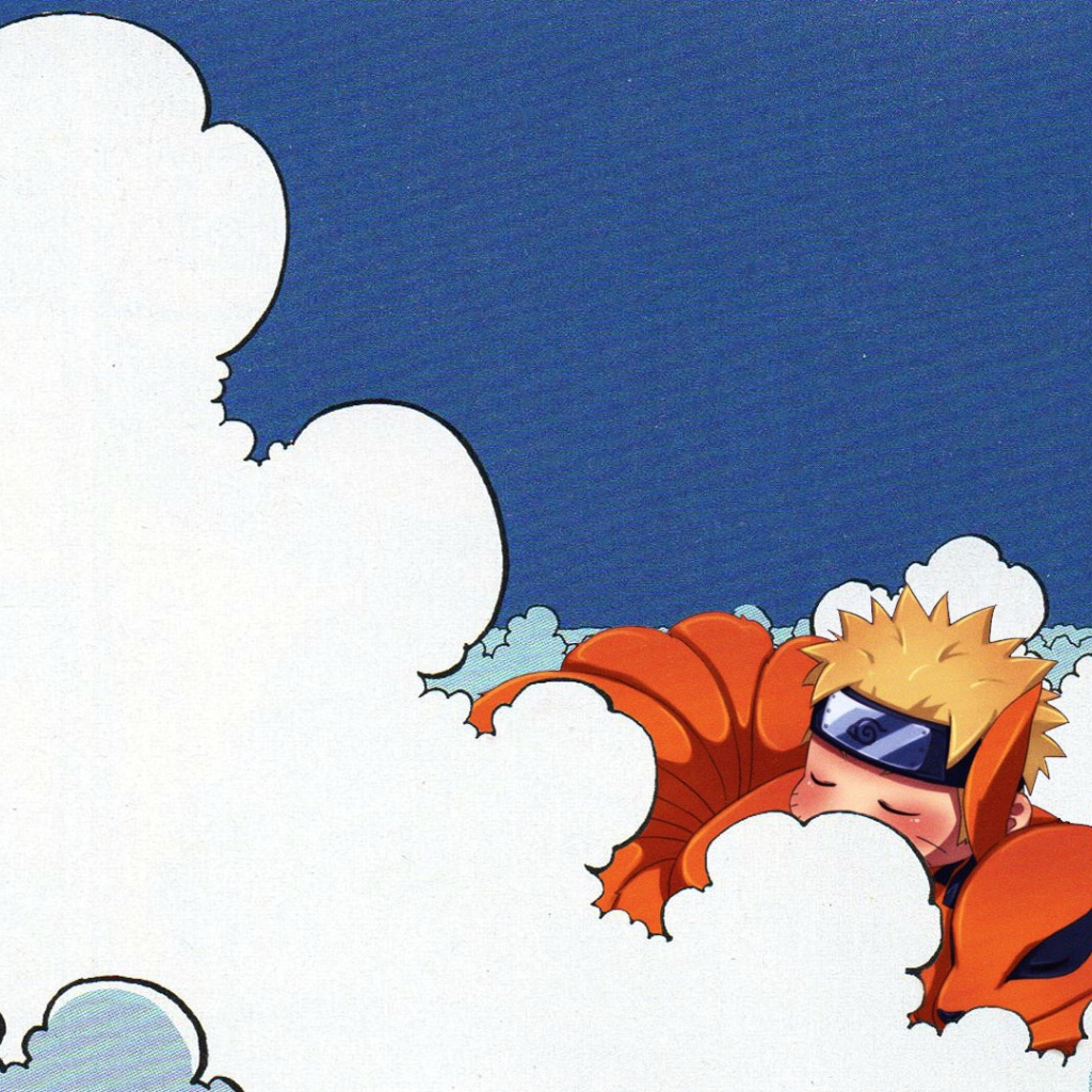 Наруто спит в облаках, аниме
