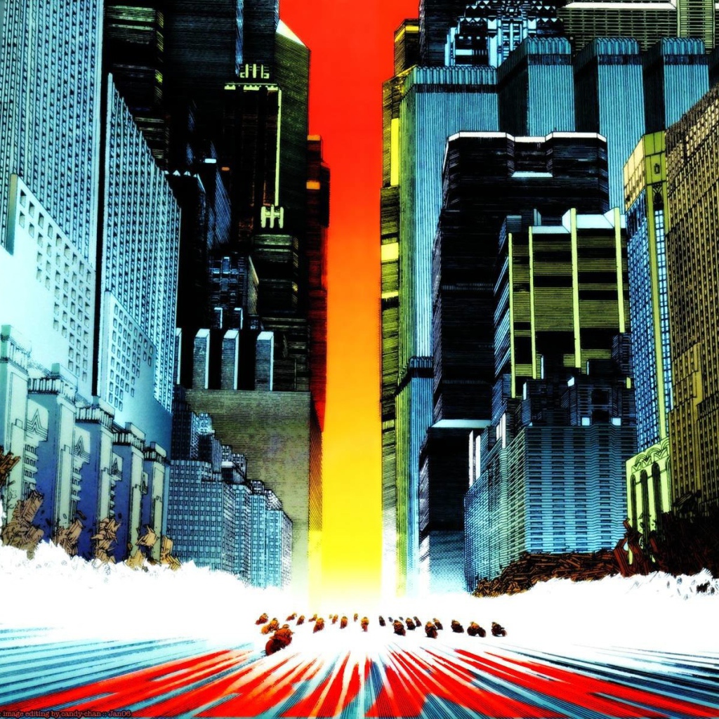 Новый Токио в аниме Акира