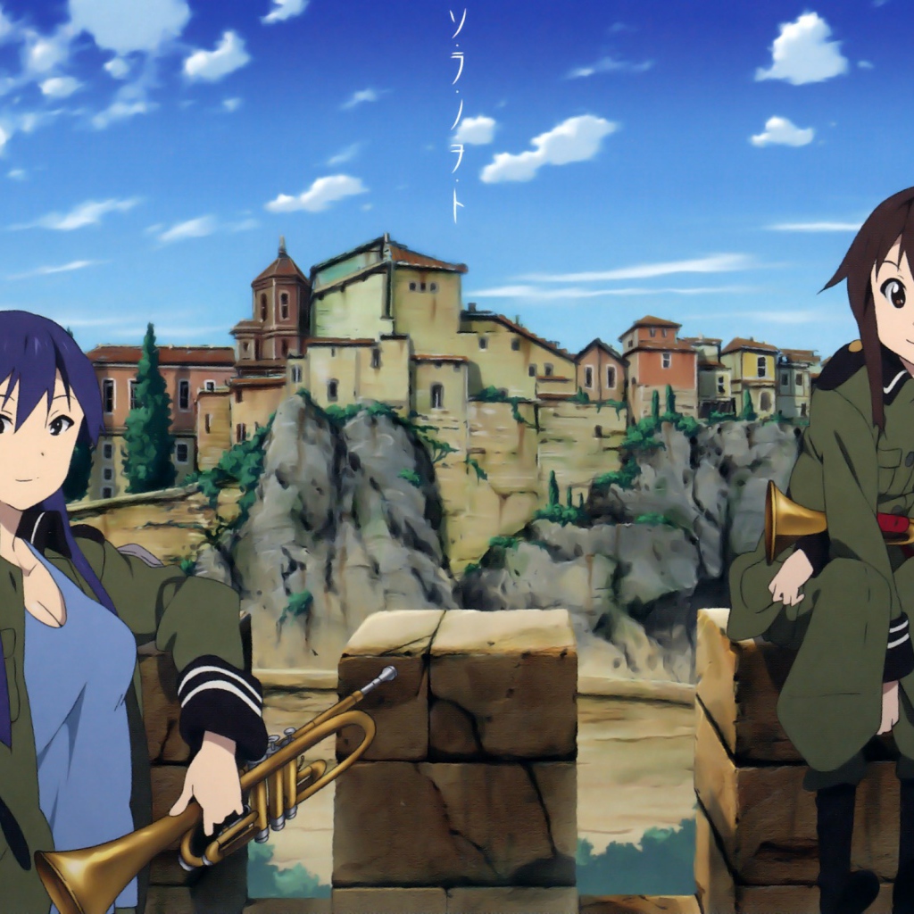 Люди в аниме Звуки небес