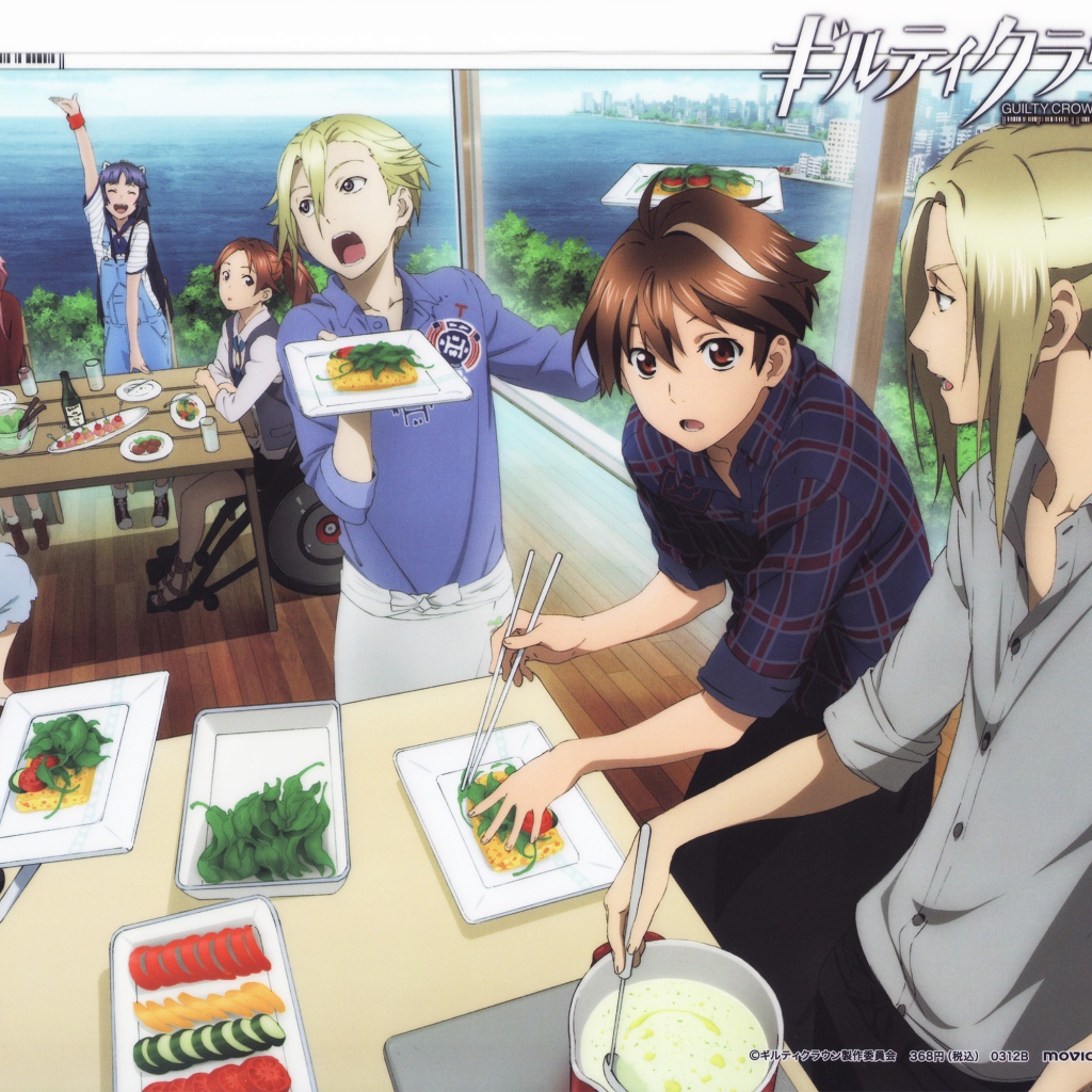 Люди в кафе, аниме Корона грешника