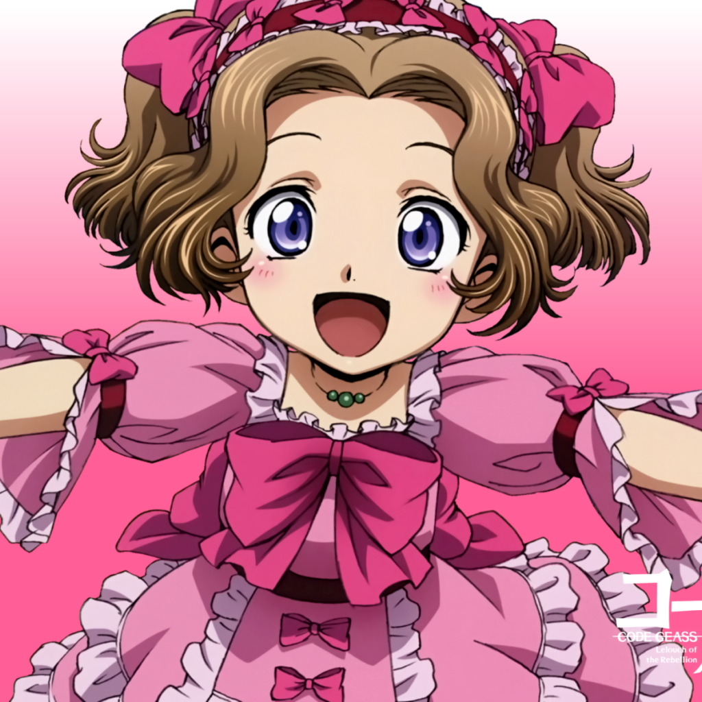 Розовая малышка из аниме Code Geass