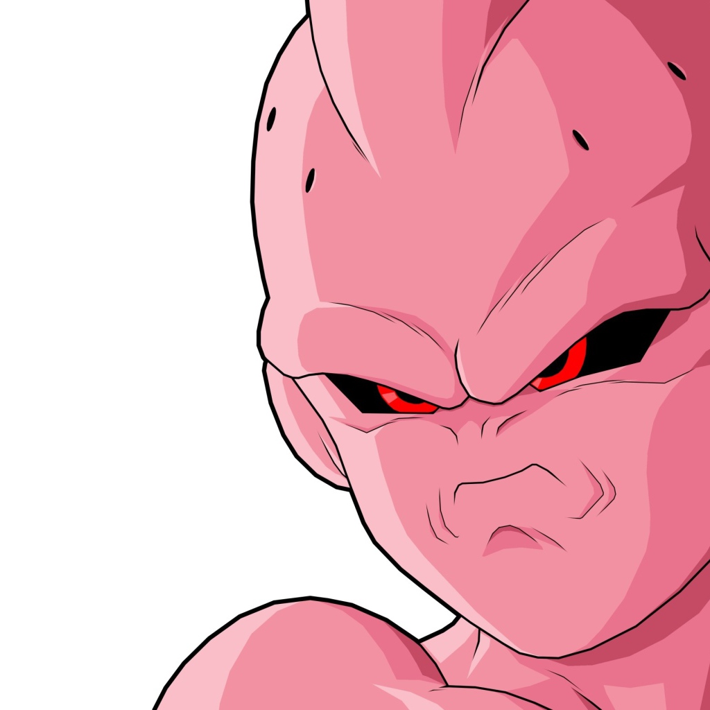 Розовый тролль из аниме Dragon Ball