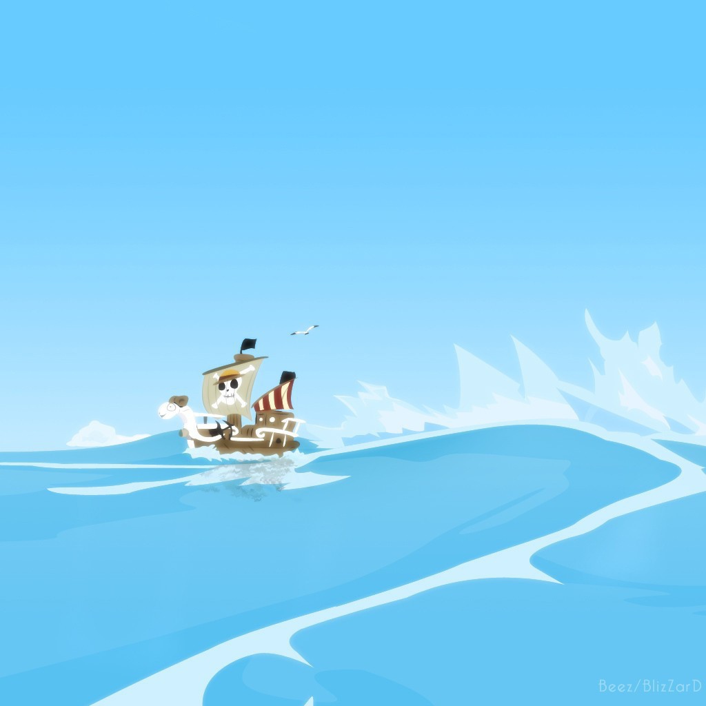 Пиратский корабль в аниме Большой куш