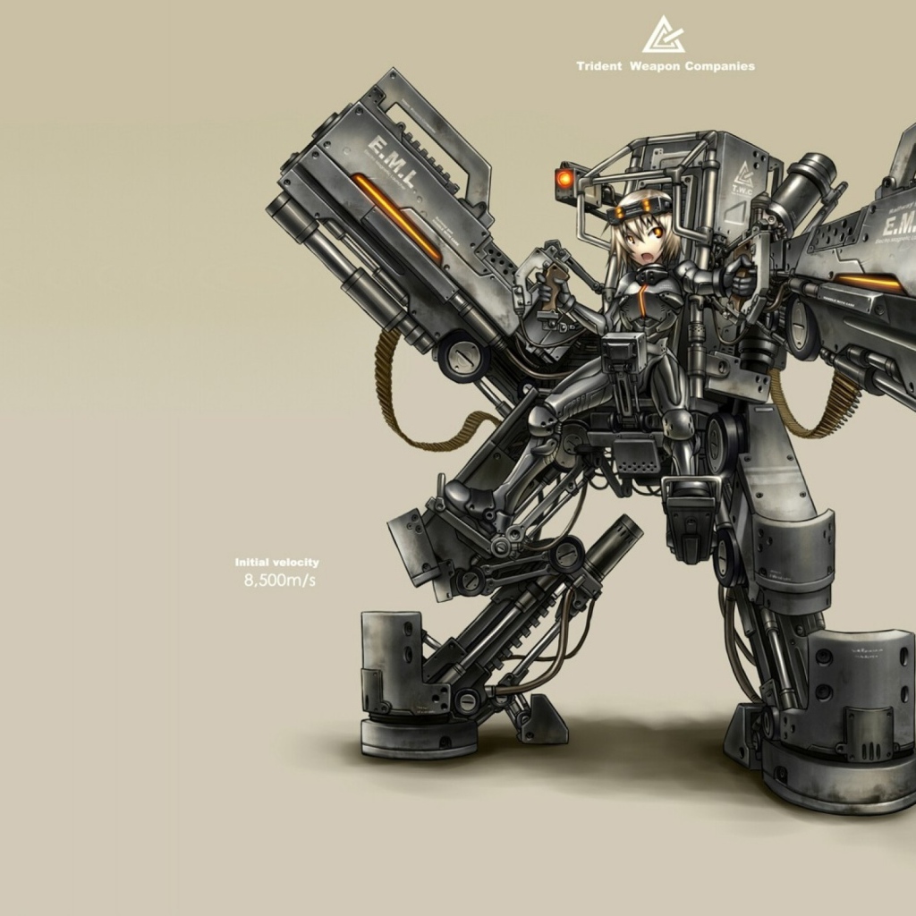 Мощный робот Gia Anime