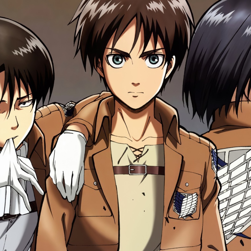 Гордые герои аниме Атака Титанов