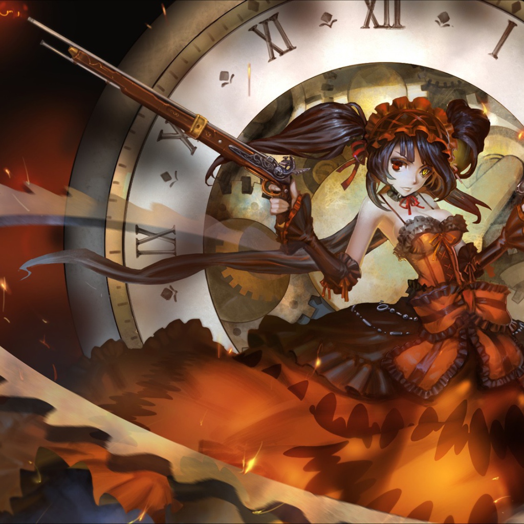 Королева часов из аниме Date A Live