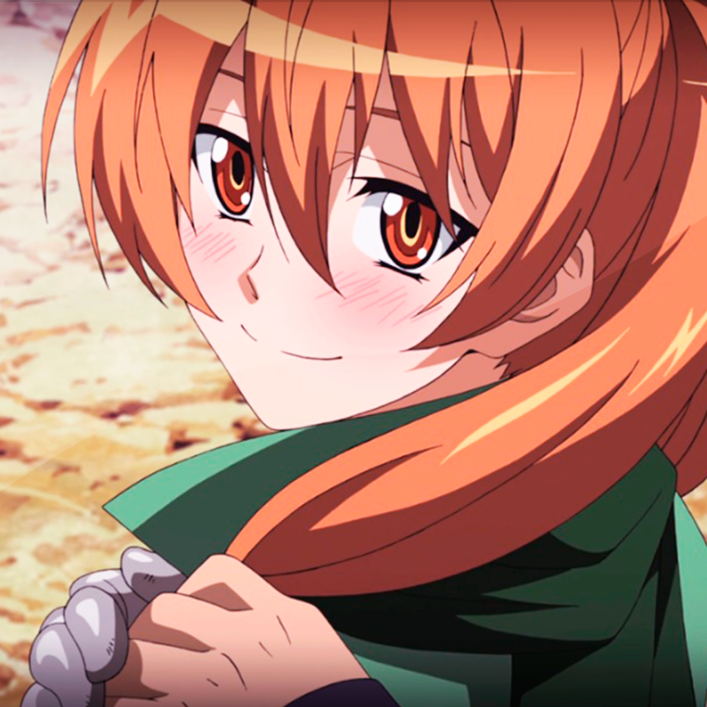 Рыжая девушка, аниме Akame ga Kill