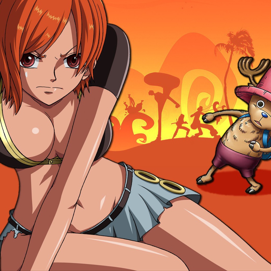 Рыжая Нами из аниме Большой куш