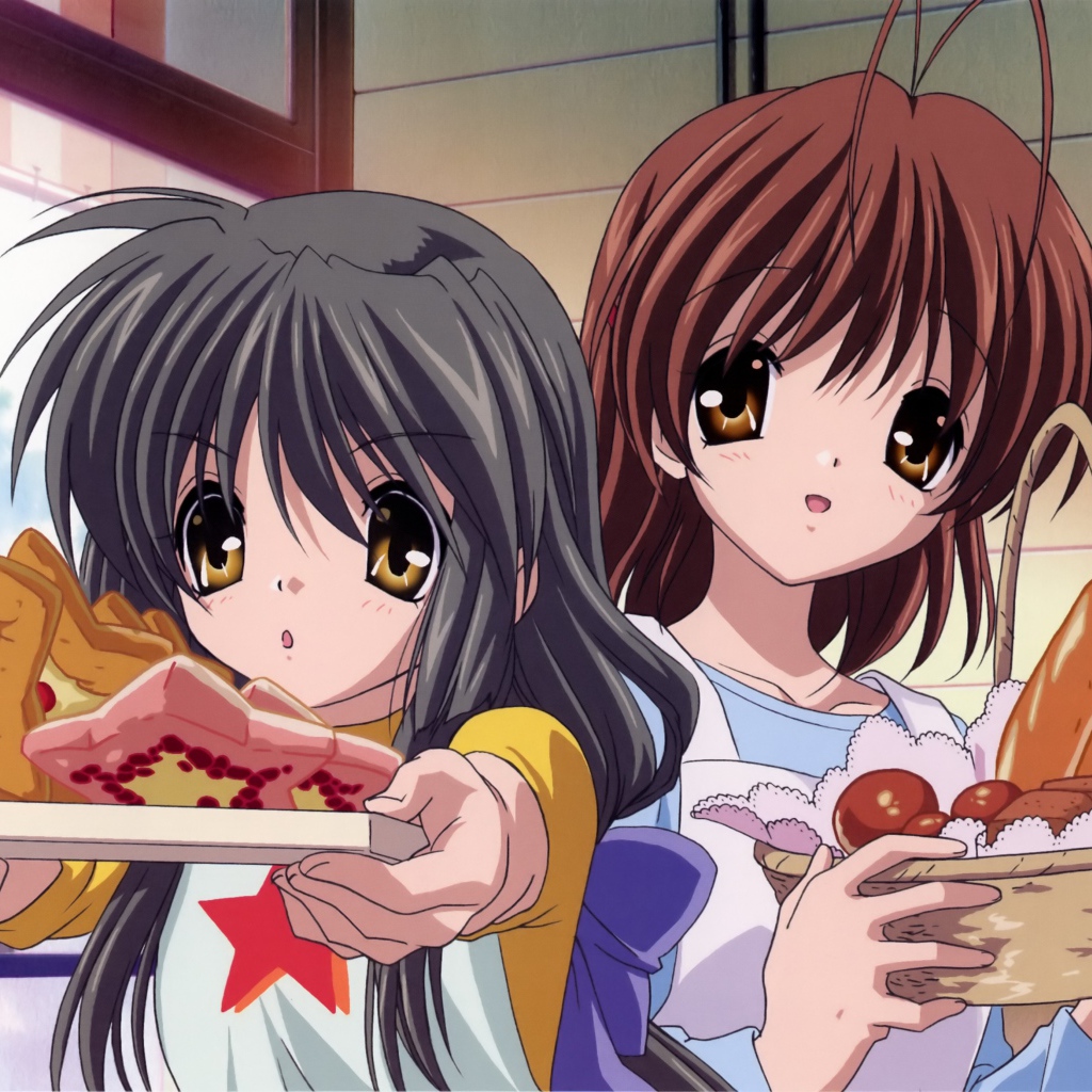 Угощение в аниме Кланнад