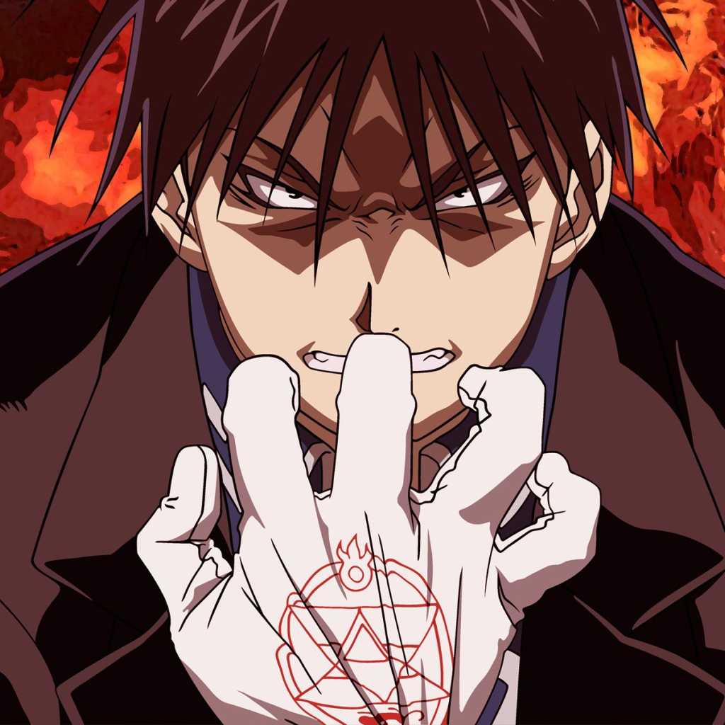 Роу Мустанг персонаж аниме